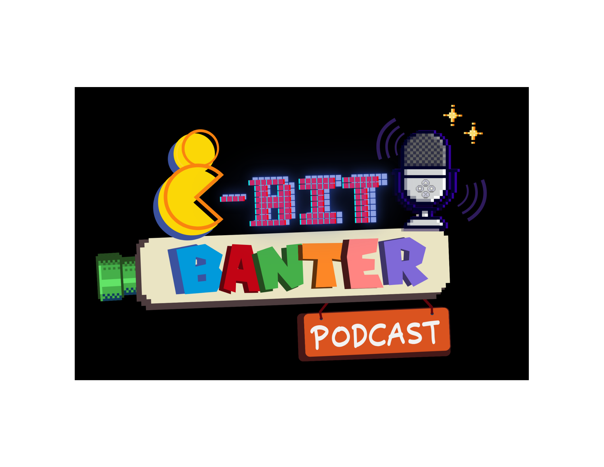 8-Bit Banter Podcast Logo